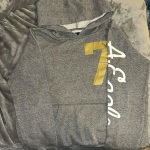 Gray American Eagle Hoodie